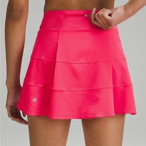 NWT Lululemon Pace Rival Mid Rise Skirt Long Size 4 in Lip Gloss